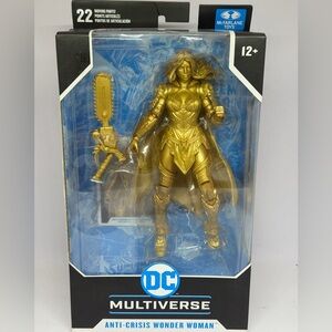 DC Multiverse Anti-Crisis Wonder Woman Action Figure Gold Label